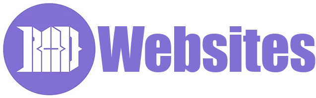 a purple and white logo with a clock on it
