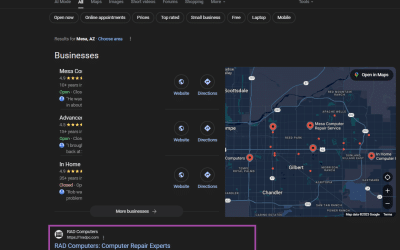 How to Get a Local Service Business Website to Page 1 on Google